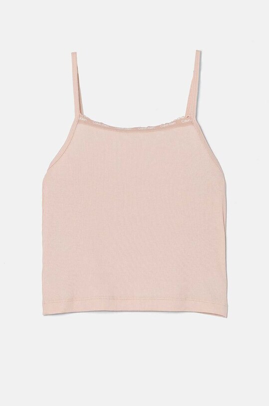 Fete Calvin Klein Underwear top copii 2-pack G80G800720.9BYH roz