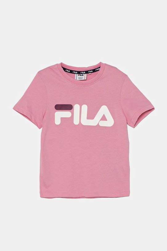 Детская хлопковая футболка Fila BAIA MARE хлопок розовый FAK0123.G