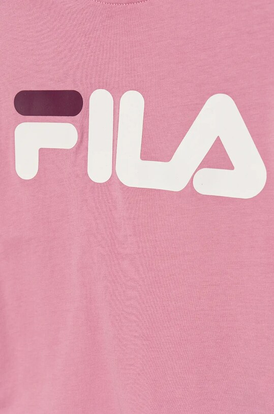 Девочка Детская хлопковая футболка Fila BAIA MARE FAK0123.G розовый
