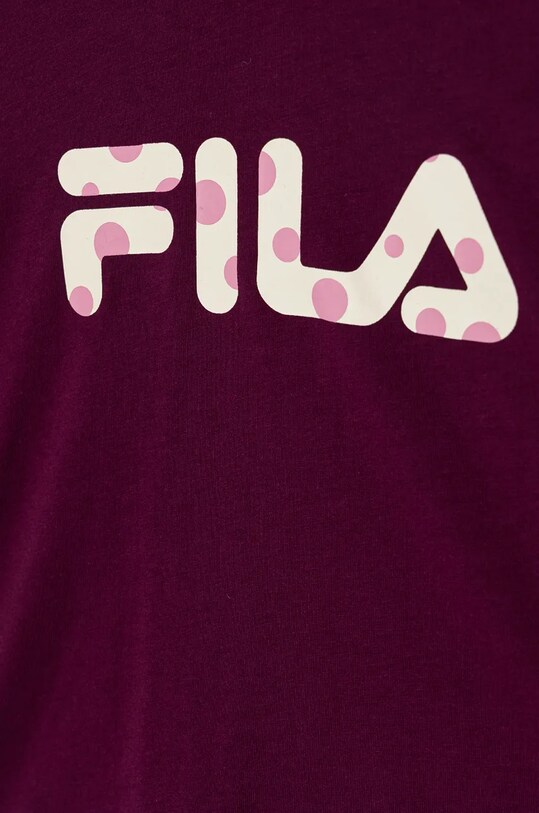 Fete Fila tricou de bumbac pentru copii LINDBERG FAK0376 violet