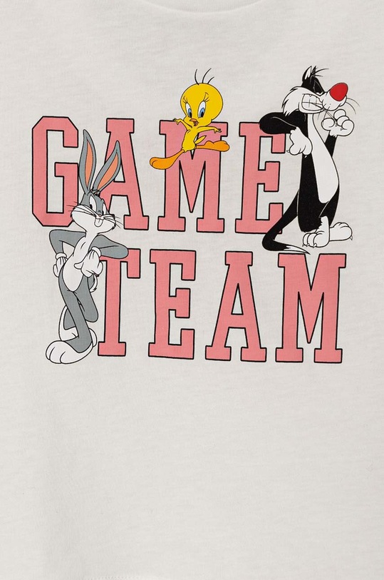 BIMBA United Colors of Benetton t-shirt in cotone per bambini 3I1XG10HF.P.Seasonal bianco