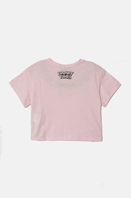 Dětské bavlněné tričko United Colors of Benetton 3I1XG10HF.P.Seasonal růžová AW24