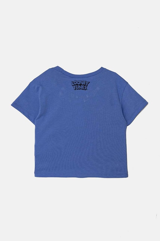 Dětské bavlněné tričko United Colors of Benetton 3I1XG10HF.P.Seasonal modrá AW24