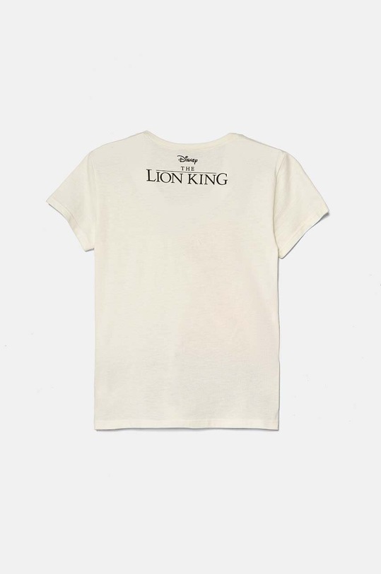 United Colors of Benetton t-shirt bawełniany dziecięcy 3I1XC10LK.G.Seasonal beżowy AW24