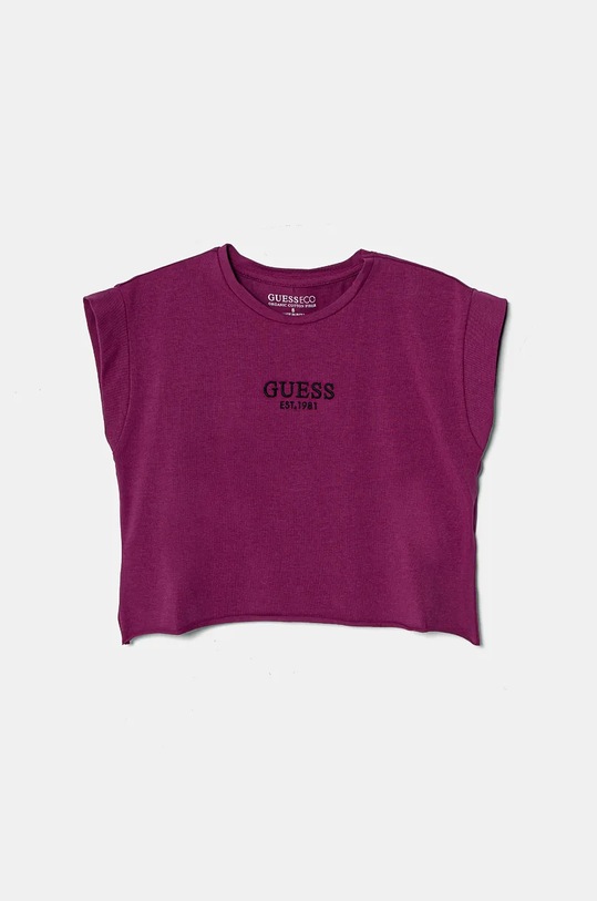 Dětské tričko Guess s elastanem fialová J4BI34.J1314.9BYH