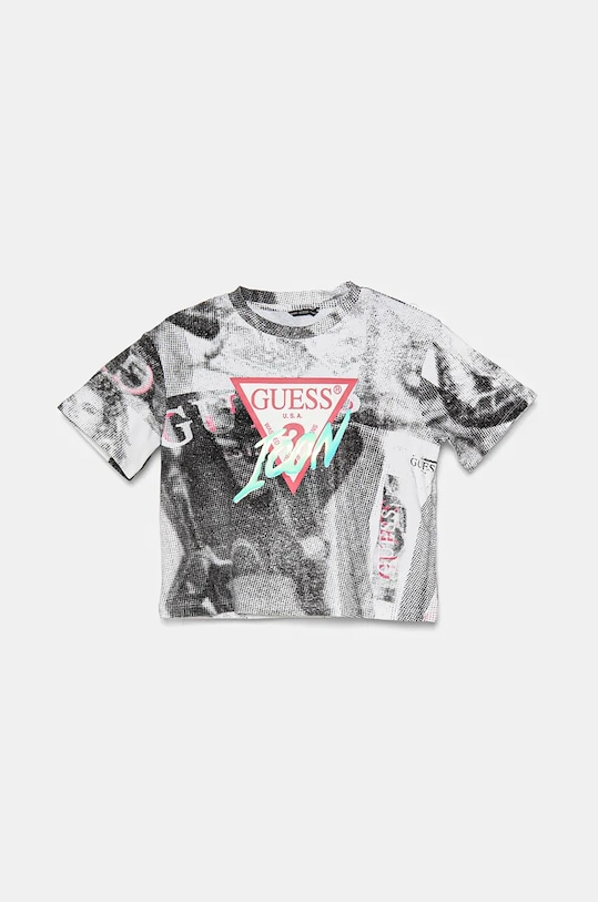 Dětské tričko Guess potisk šedá J4BI06.J1313.9BYH