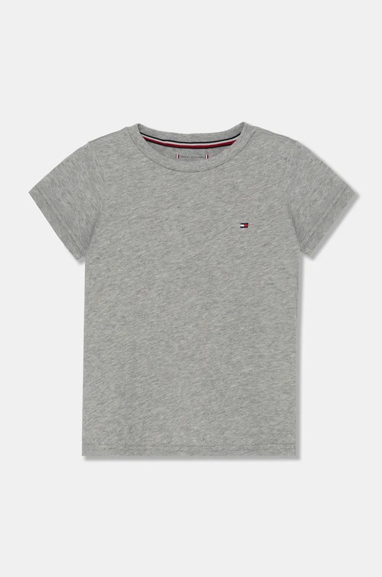 DÍVKA Bavlněné dětské tričko Tommy Hilfiger 2-pack UG0UG00307.9BYH šedá