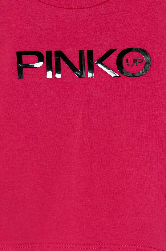 Dziewczynka Pinko Up t-shirt dziecięcy F4PIBGTH186 różowy
