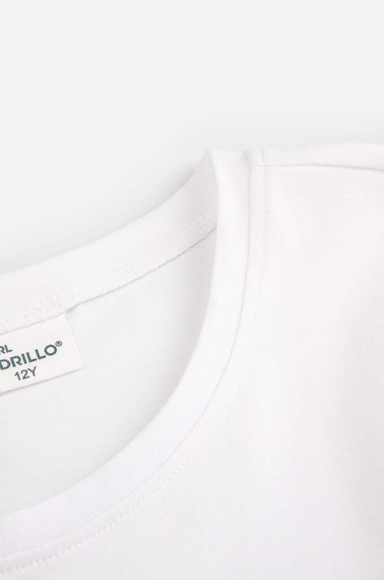 Dziewczynka Coccodrillo t-shirt dziecięcy ZC4143205VGA biały