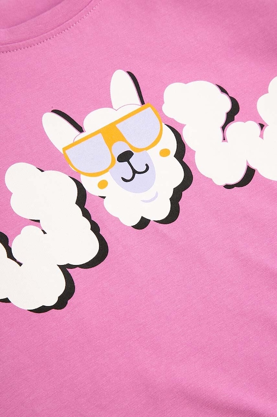 Coccodrillo t-shirt dziecięcy różowy ZC4143206VGA