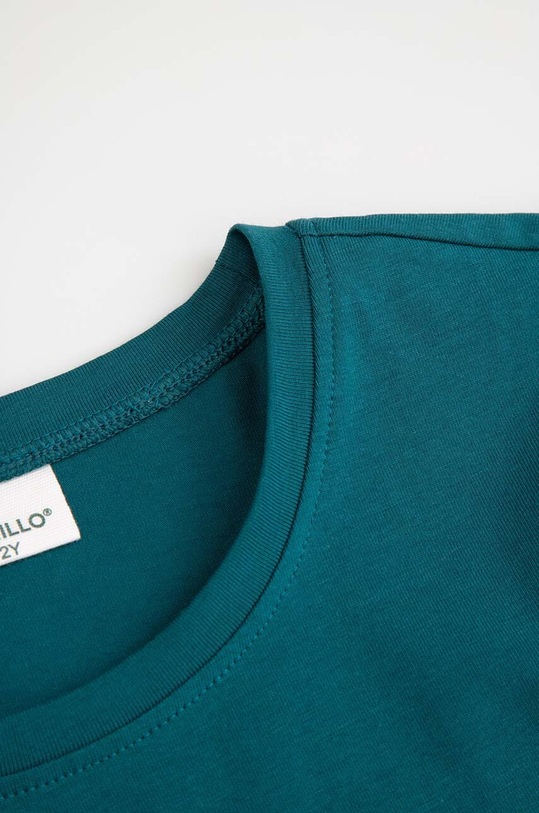 DÍVKA Dětské tričko Coccodrillo ZC4143207VGA tyrkysová