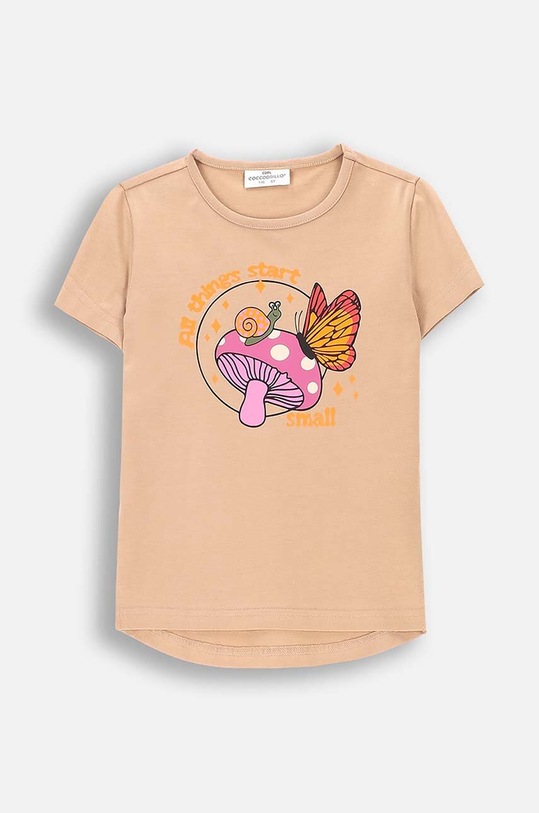 Coccodrillo tricou copii ZC4143201MGK bej AW24