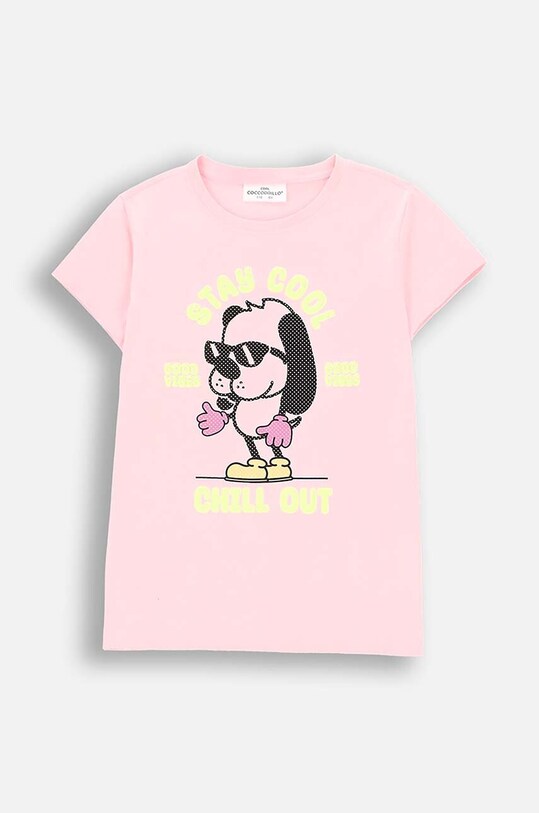 Coccodrillo maglietta per bambini tessuto elasticizzato rosa ZC4143201CGK