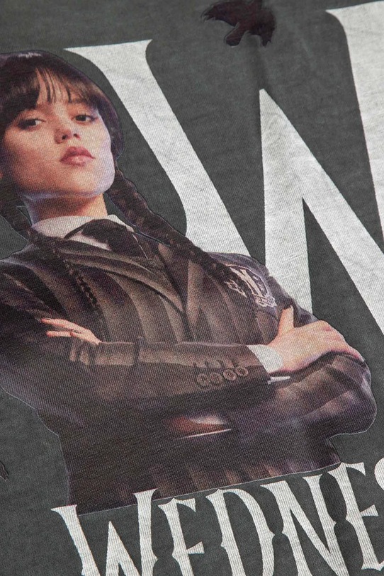 Dječja pamučna majica kratkih rukava Coccodrillo siva ZC4143211LGD