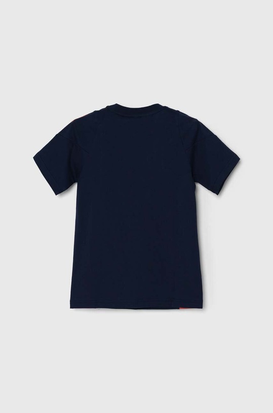 Dětské bavlněné tričko adidas Performance MUFC TEEY IT2022 námořnická modř AW24