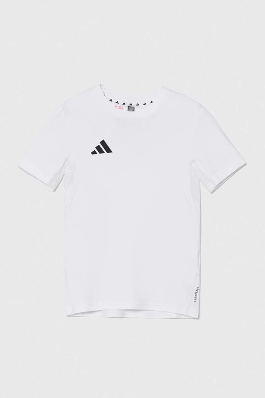 adidas tricou copii J TEAM TEE uni alb IT5056