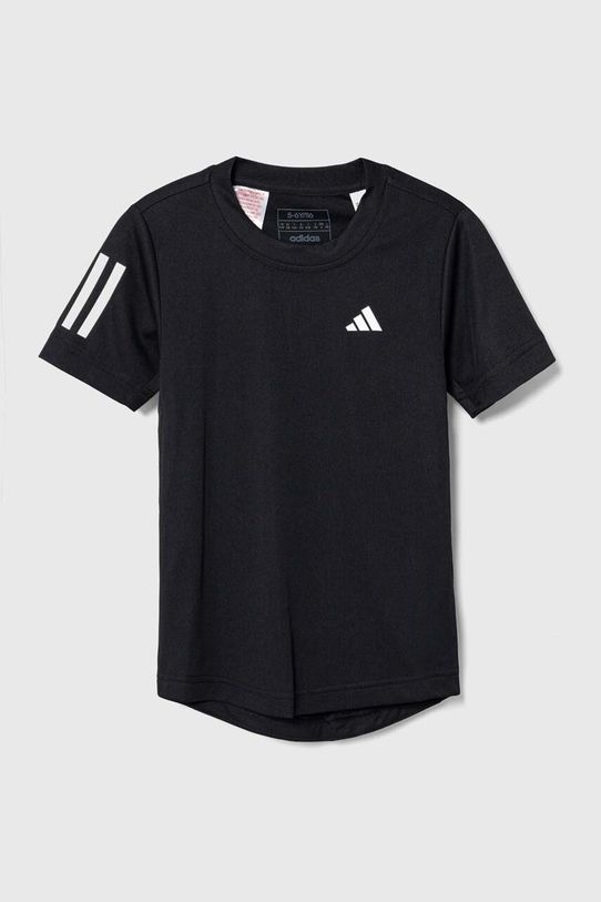 adidas Performance t-shirt dziecięcy B CLUB 3STR TEE pozostałe czarny HR4229