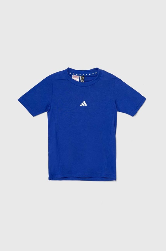 adidas t-shirt dziecięcy J D4T TEE pozostałe niebieski IR6462
