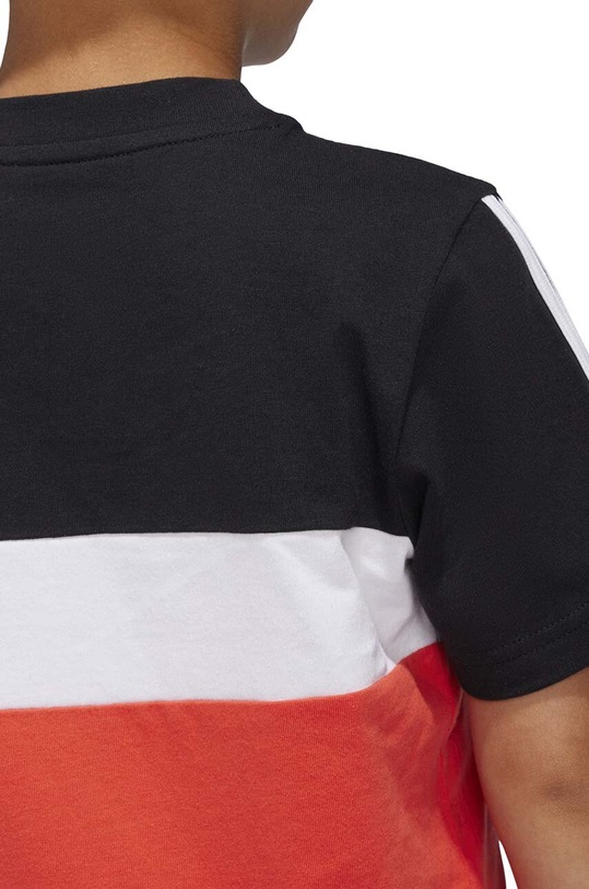 adidas t-shirt bawełniany dziecięcy LK 3S TIB T IV7443