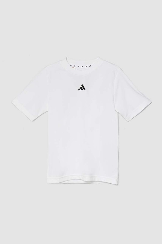adidas tricou copii J TR-ES T IW0853 alb AW24