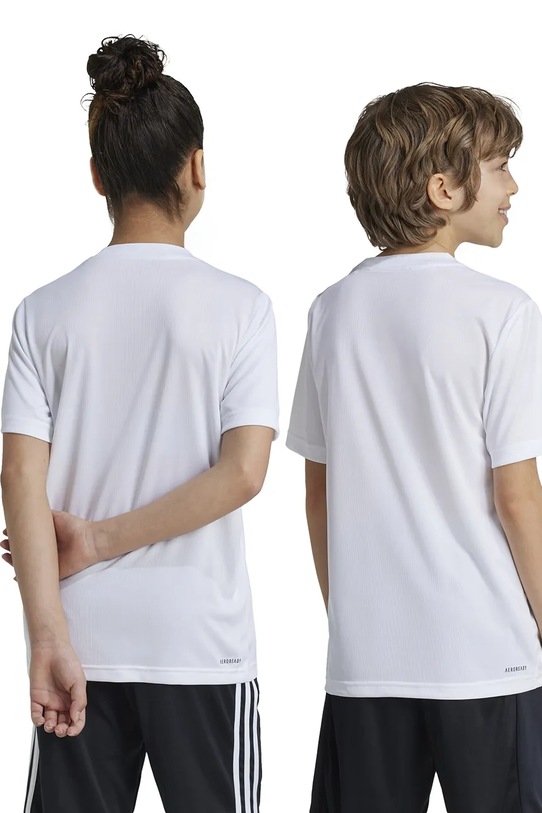 adidas tricou copii J TR-ES T IW0853 alb