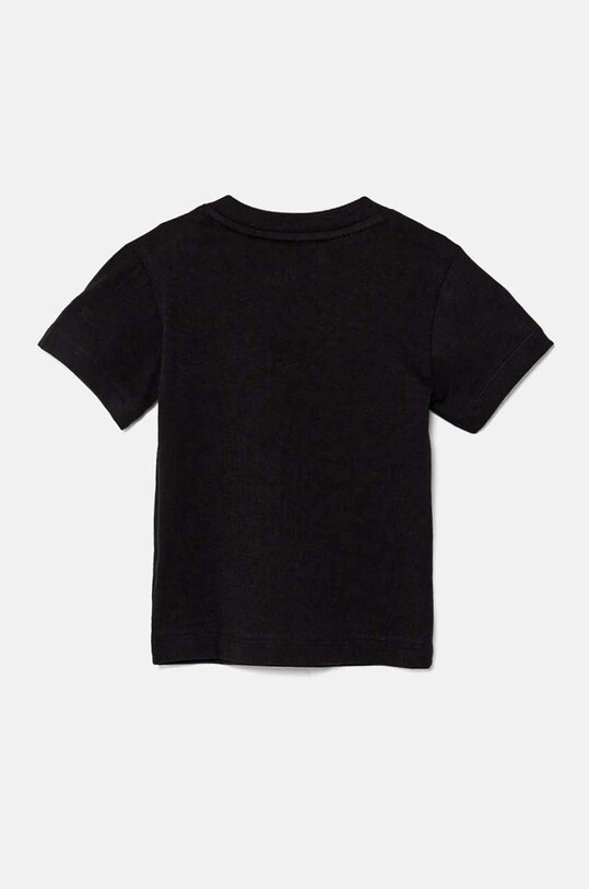 Детская хлопковая футболка adidas Originals TREFOIL TEE IX5113 чёрный AW24