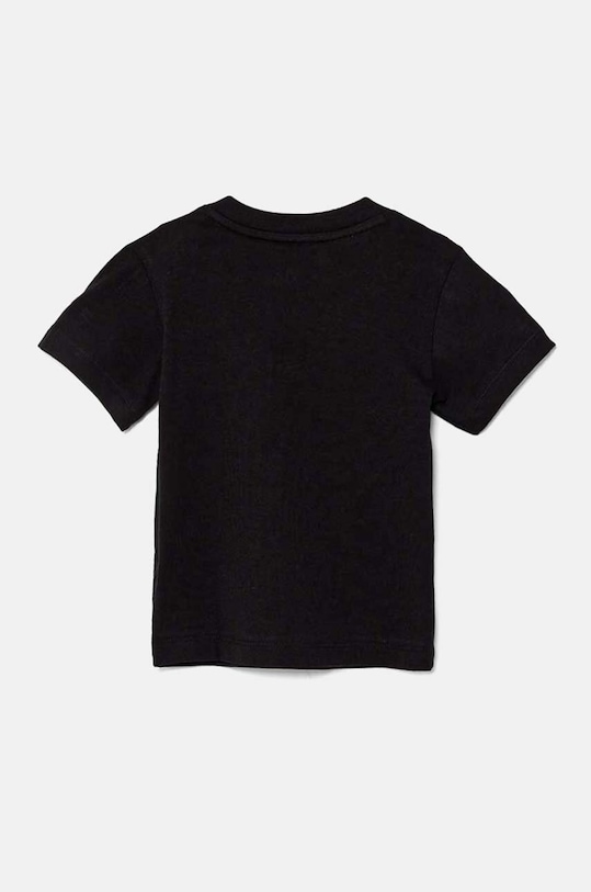 Παιδικό βαμβακερό μπλουζάκι adidas Originals TREFOIL TEE IX5113 μαύρο AW24