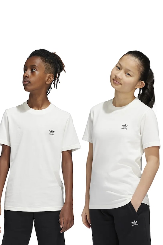 adidas Originals t-shirt dziecięcy TEE bawełna biały IX5266