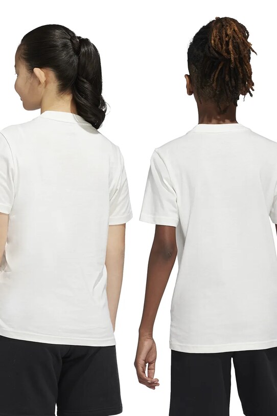 adidas Originals tricou copii TEE IX5266 alb
