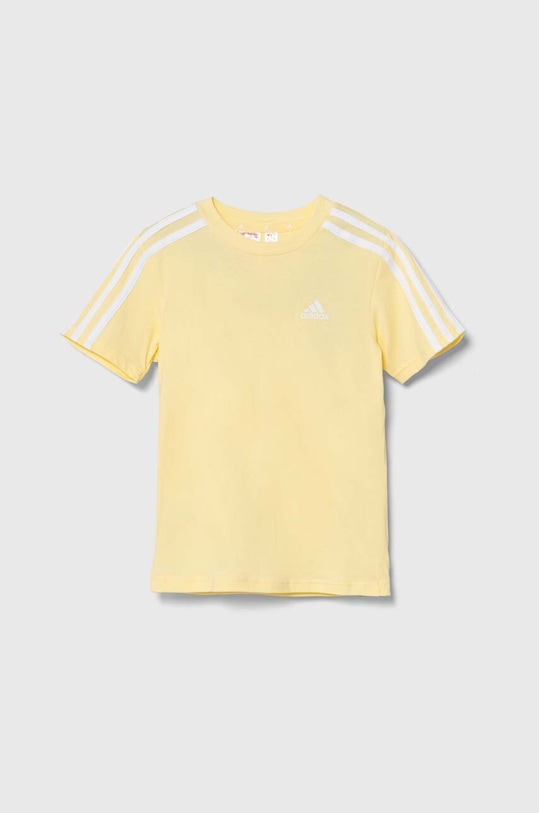 Дитяча футболка adidas LK 3S CO TEE IX7340 жовтий AW24