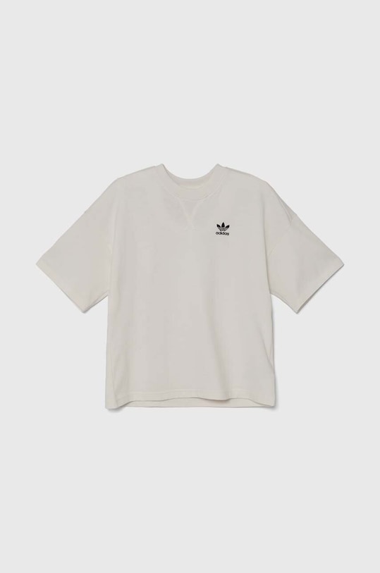 adidas Originals t-shirt bawełniany dziecięcy TEE IX7599 biały AW24