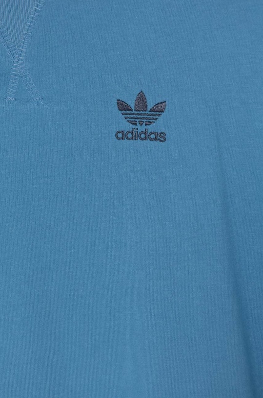 Dětské bavlněné tričko adidas Originals TEE modrá IX7601