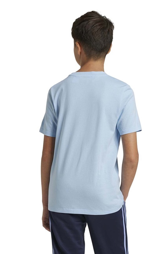Дитяча бавовняна футболка adidas U BL TEE IX9570