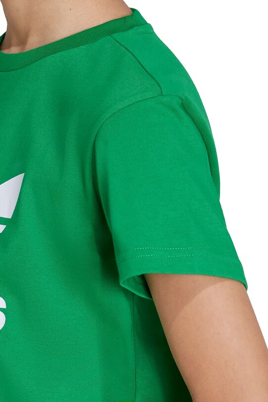 Дитяча бавовняна футболка adidas Originals TREFOIL TEE IY4003
