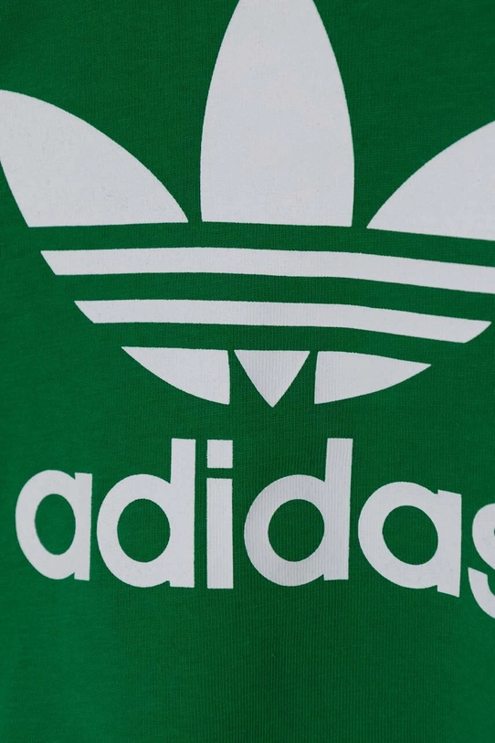 Dječaci Pamučna majica kratkih rukava za bebe adidas Originals TREFOIL TEE IY4028 zelena