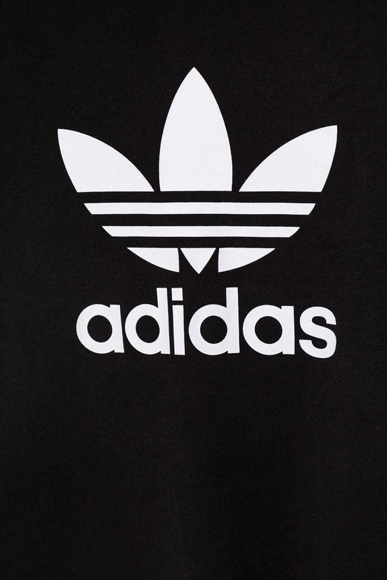 adidas Originals t-shirt dziecięcy TREFOIL TEE czarny IY7421
