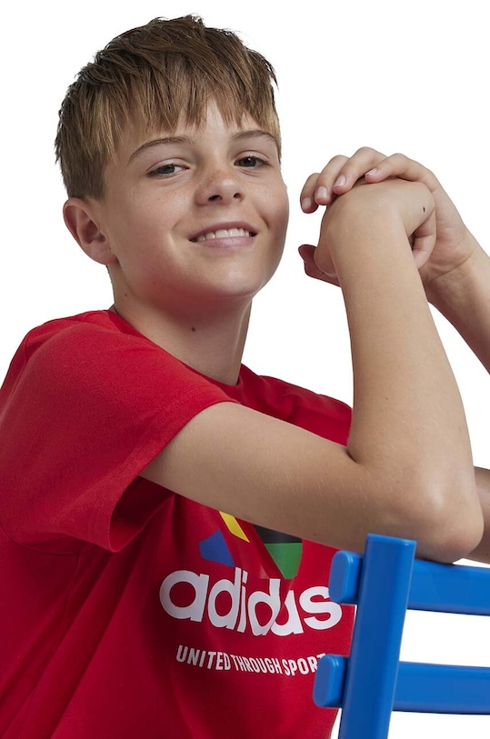 adidas t-shirt bawełniany dziecięcy TIRO NATIONS T IY8127