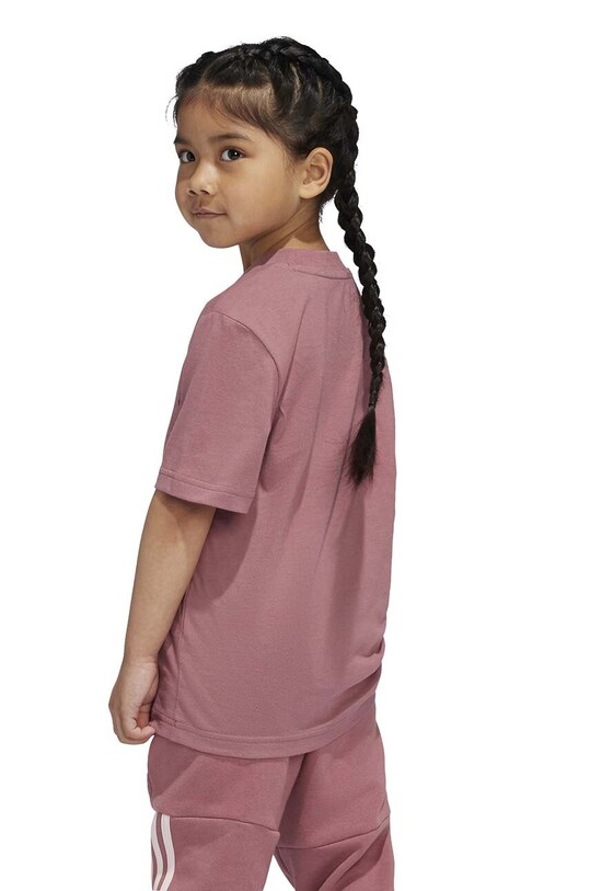 adidas t-shirt bawełniany dziecięcy POS TABLE LK IZ0444