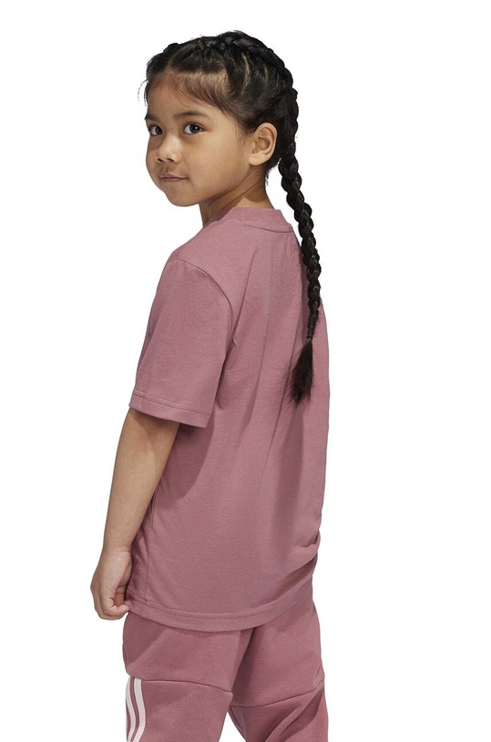 Παιδικό βαμβακερό μπλουζάκι adidas POS TABLE LK IZ0444