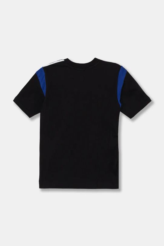 adidas t-shirt bawełniany dziecięcy B T CB JE0324 czarny AW24