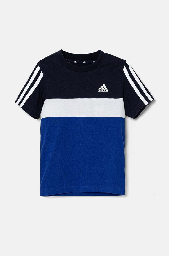 adidas tricou de bumbac pentru copii LK 3S TIB T JF2647 bleumarin AW24