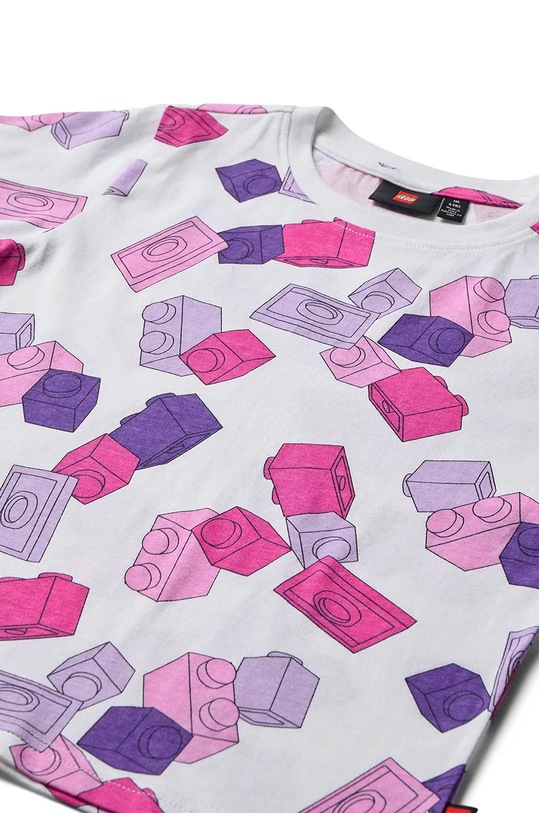 Lego t-shirt in cotone per bambini LWTANO 626 rosa 12011338