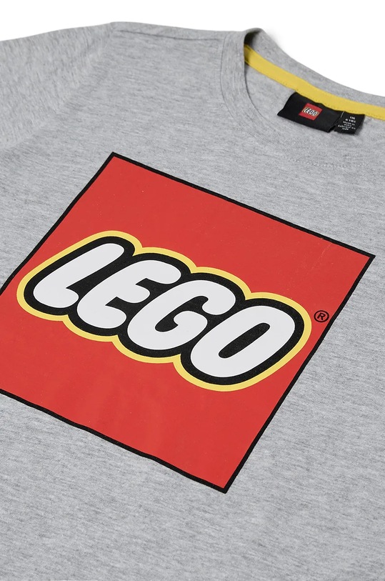 Lego t-shirt bawełniany dziecięcy LWTANO 631 szary 12011363