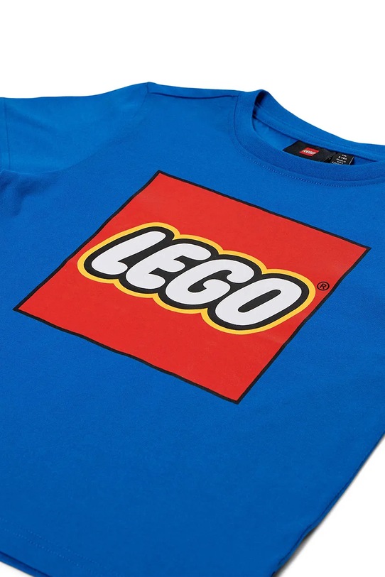 Chłopiec Lego t-shirt bawełniany dziecięcy LWTANO 631 12011363 niebieski