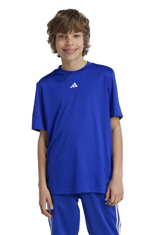 adidas tricou copii J TR-ES T uni bleumarin IW0850