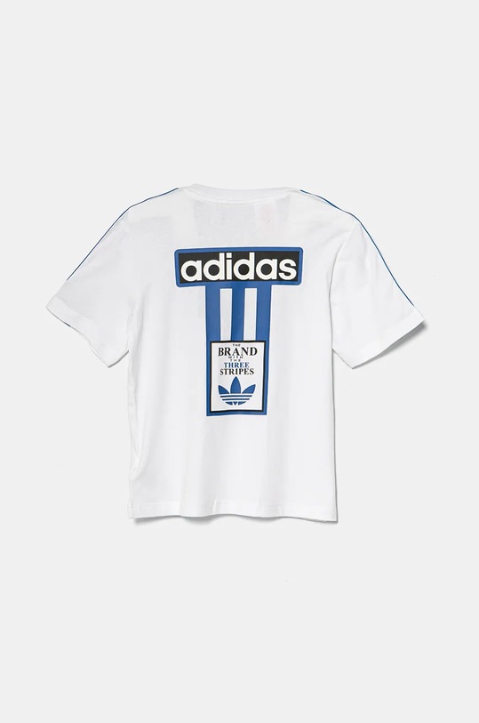 Dječaci Dječja pamučna majica kratkih rukava adidas Originals TEE IW6010 bijela