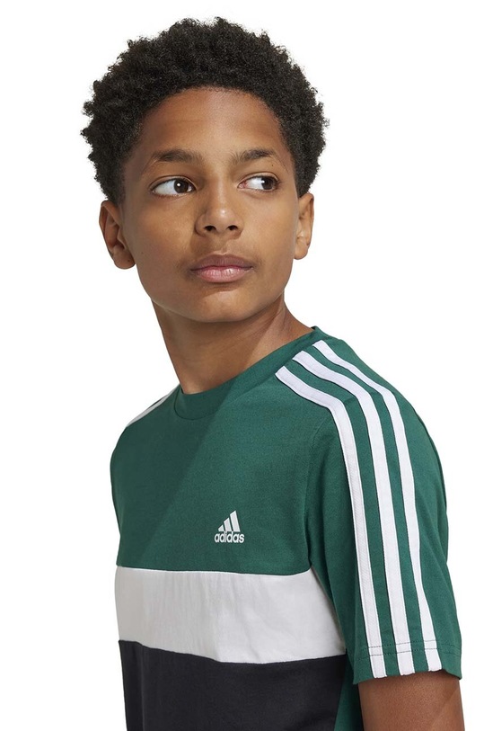 Dětské bavlněné tričko adidas J 3S TIB T IW3494