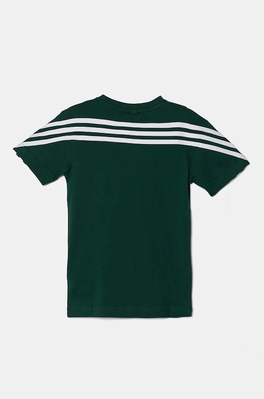 Chłopiec adidas t-shirt bawełniany dziecięcy U FI 3S T IX3652 zielony