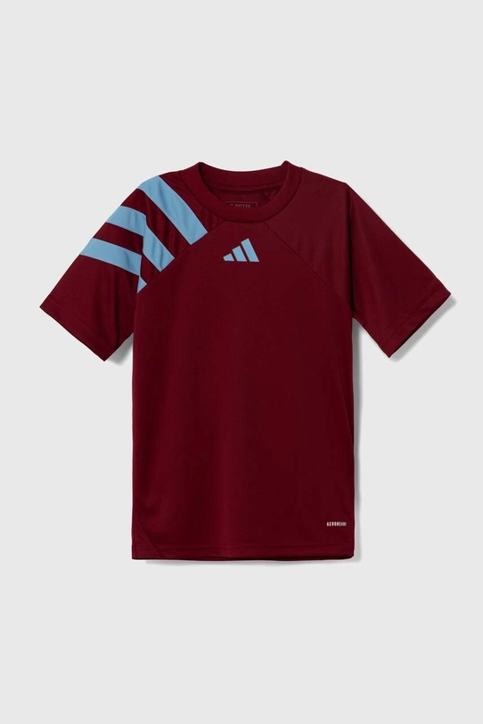 adidas Performance tricou copii FORTORE23 JSY Y print burgundia IT5651