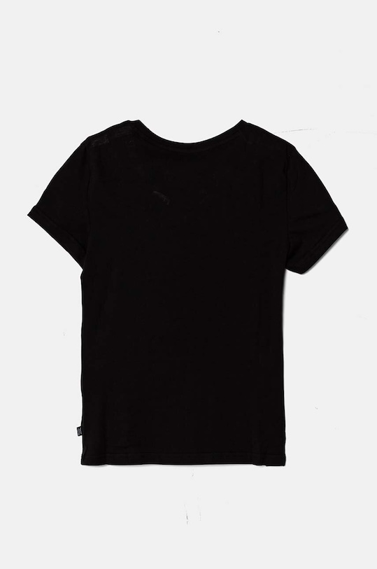 Puma tricou de bumbac pentru copii ESS+ TROPICAT Tee 681822 negru AW24